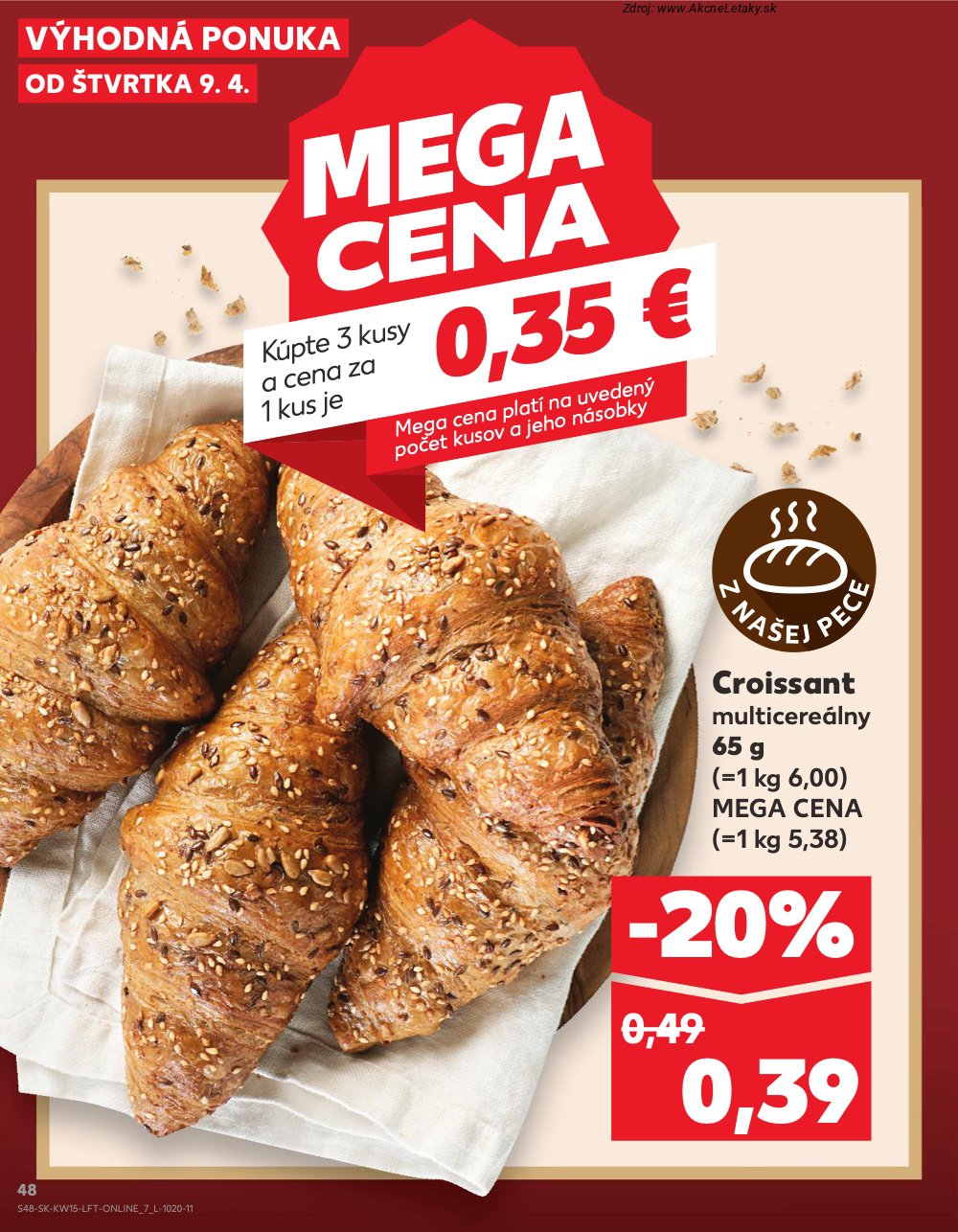 Leták Kaufland (9. 4. - 15. 4. 2026) - strana 48 z 74