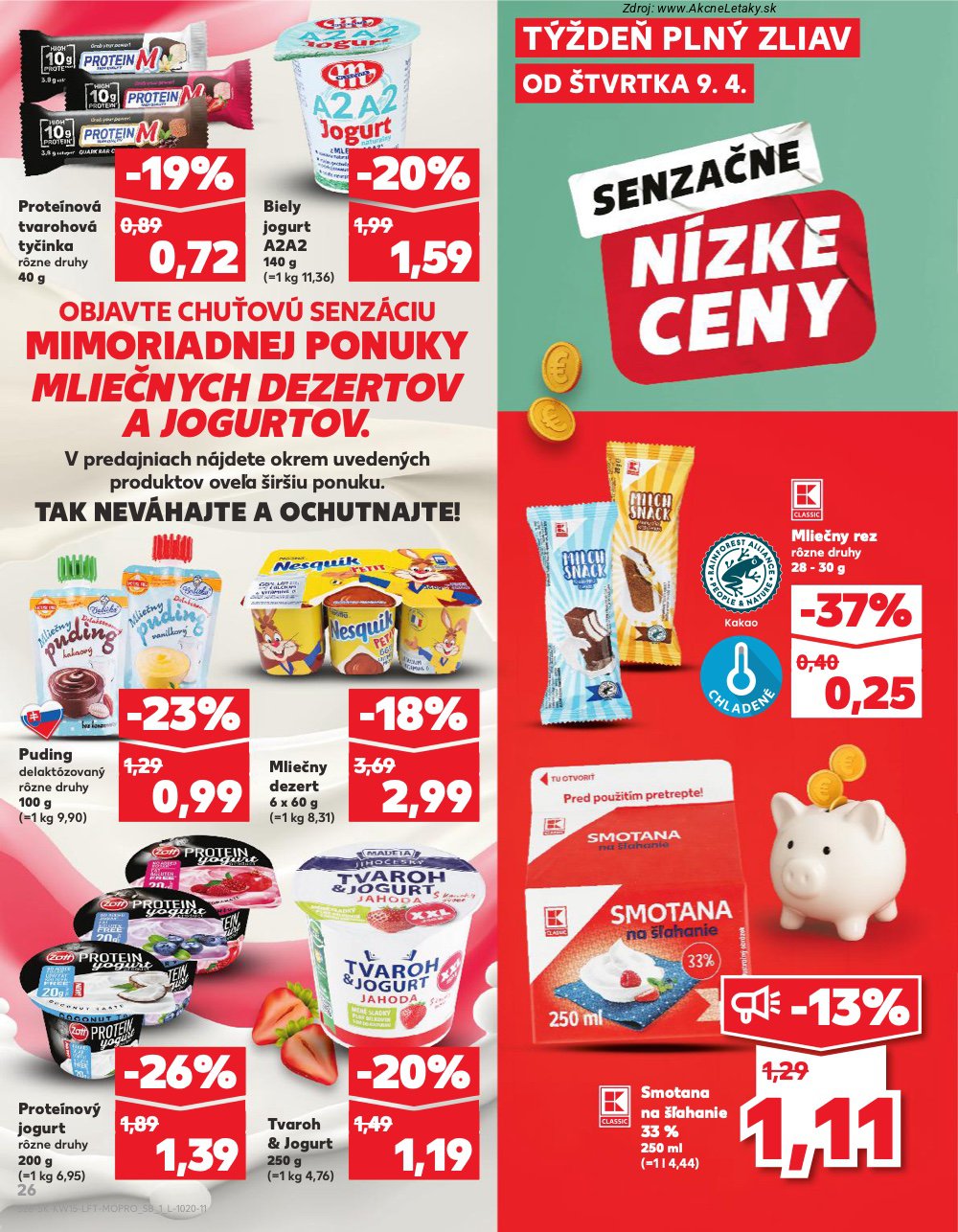 Leták Kaufland (9. 4. - 15. 4. 2026) - strana 26 z 74