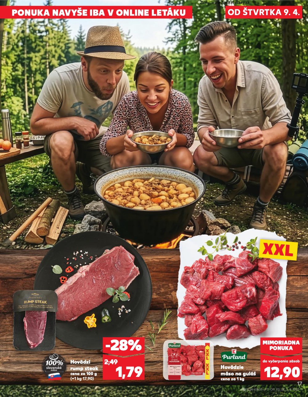 Leták Kaufland (9. 4. - 15. 4. 2026) - strana 17 z 74