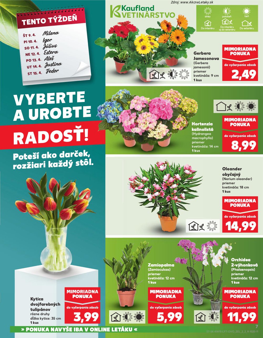 Leták Kaufland (9. 4. - 15. 4. 2026) - strana 7 z 74