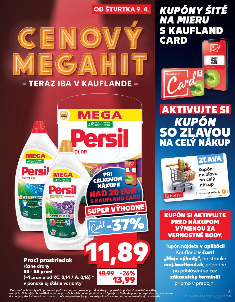 Leták Kaufland (9. 4. - 15. 4. 2026) - strana 5 z 74