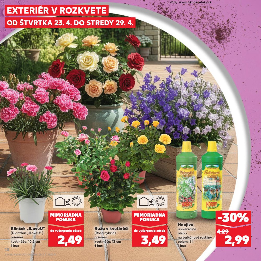 Leták Kaufland (9. 4. - 6. 5. 2026) - strana 10 z 16