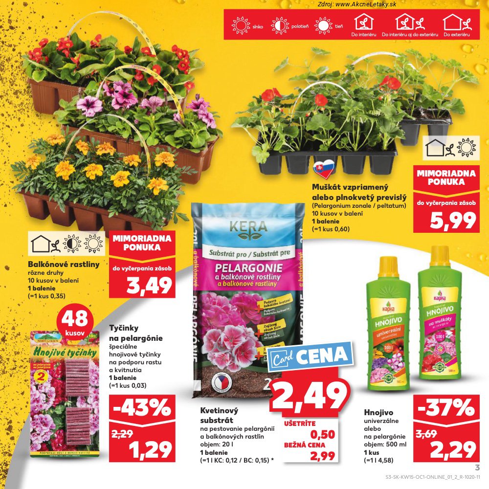 Leták Kaufland (9. 4. - 6. 5. 2026) - strana 3 z 16