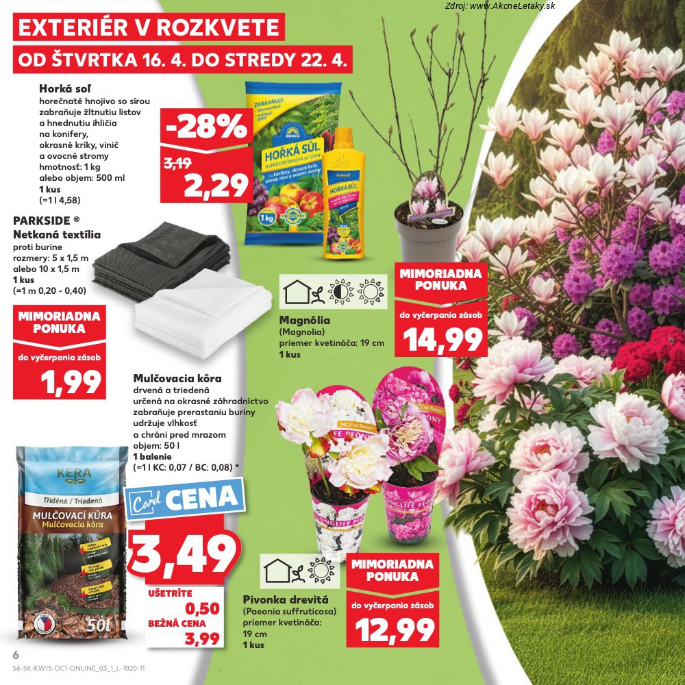 Leták Kaufland (9. 4. - 6. 5. 2026) - strana 6 z 16