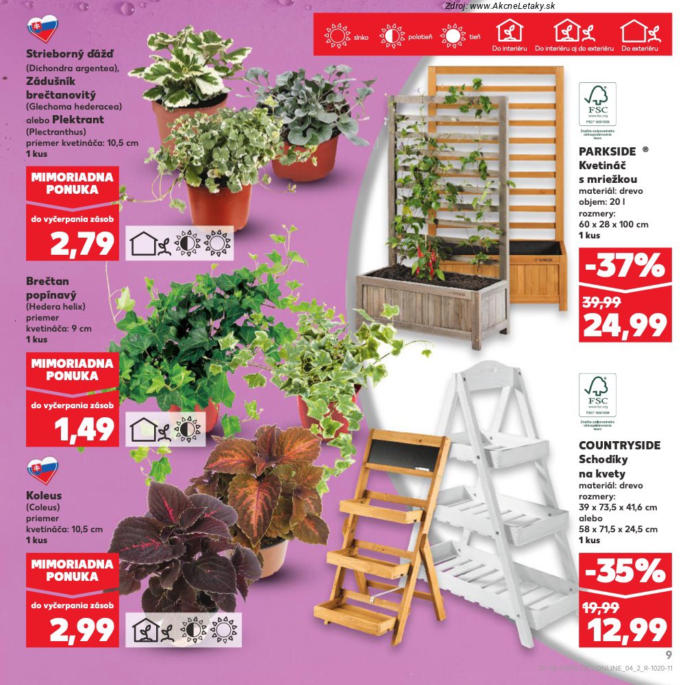 Leták Kaufland (9. 4. - 6. 5. 2026) - strana 9 z 16