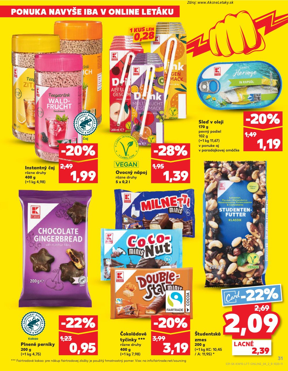 Leták Kaufland (9. 4. - 15. 4. 2026) - strana 31 z 74