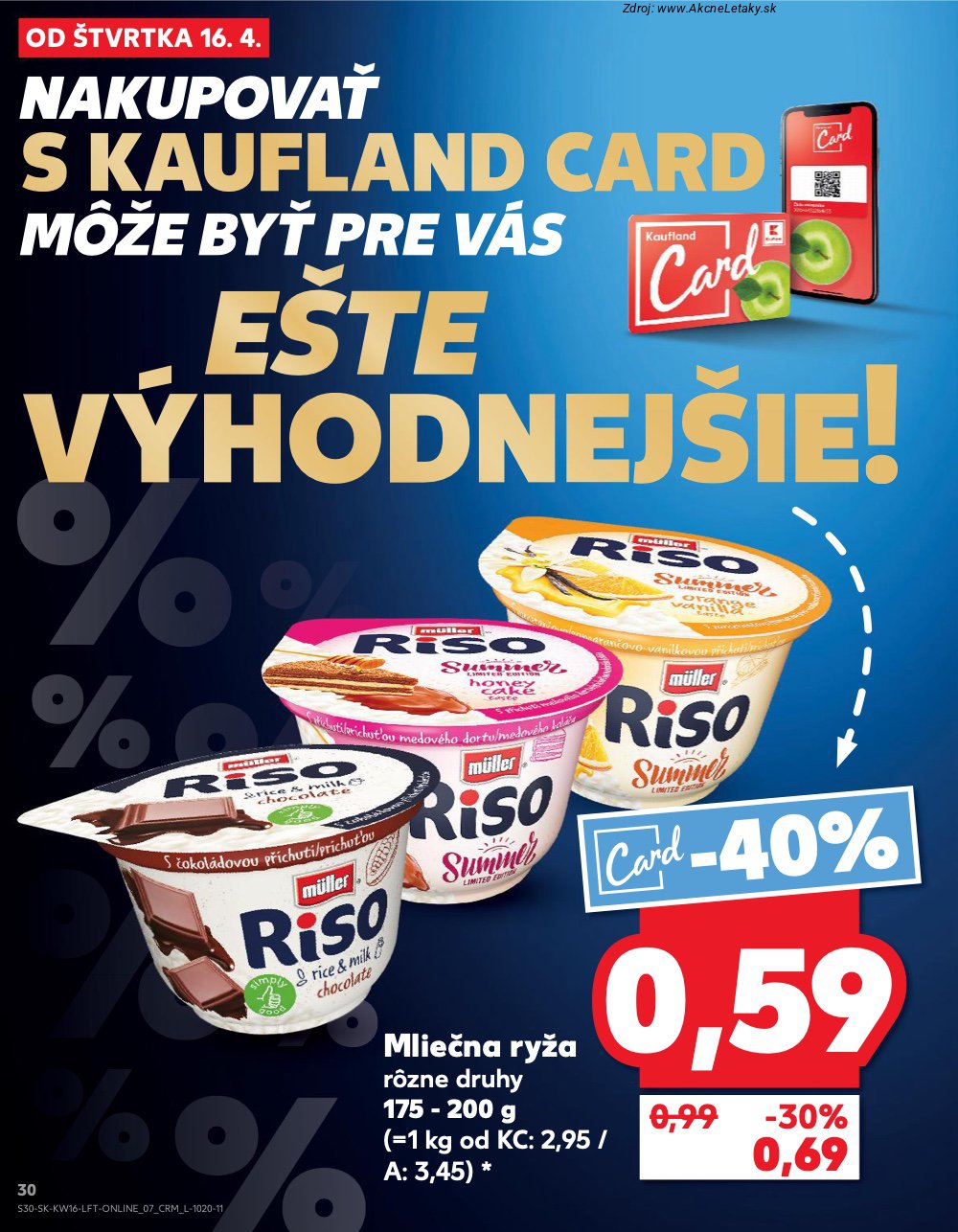 Leták Kaufland (16. 4. - 22. 4. 2026) - strana 30 z 76
