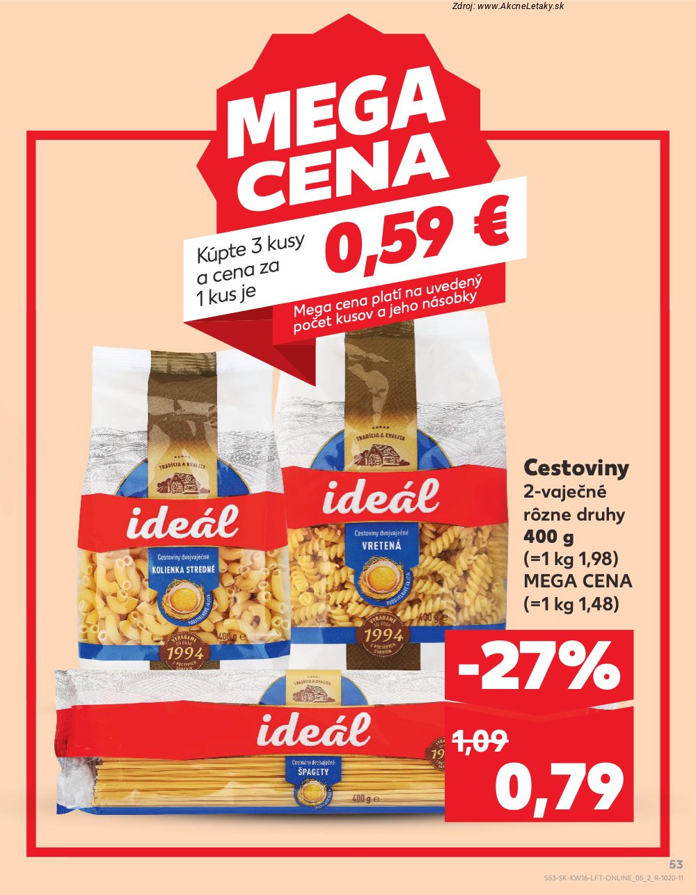Leták Kaufland (16. 4. - 22. 4. 2026) - strana 53 z 76