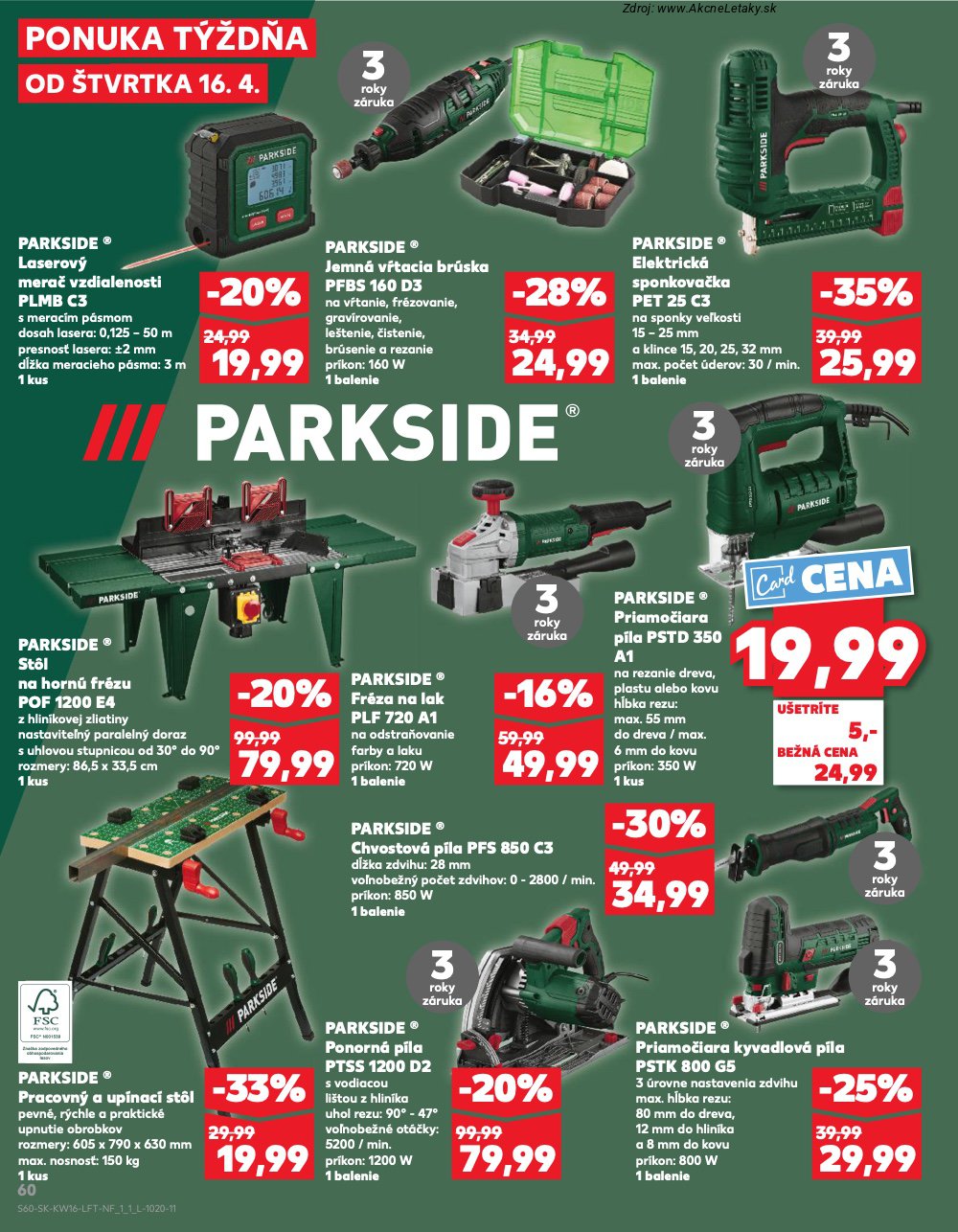 Leták Kaufland (16. 4. - 22. 4. 2026) - strana 60 z 76