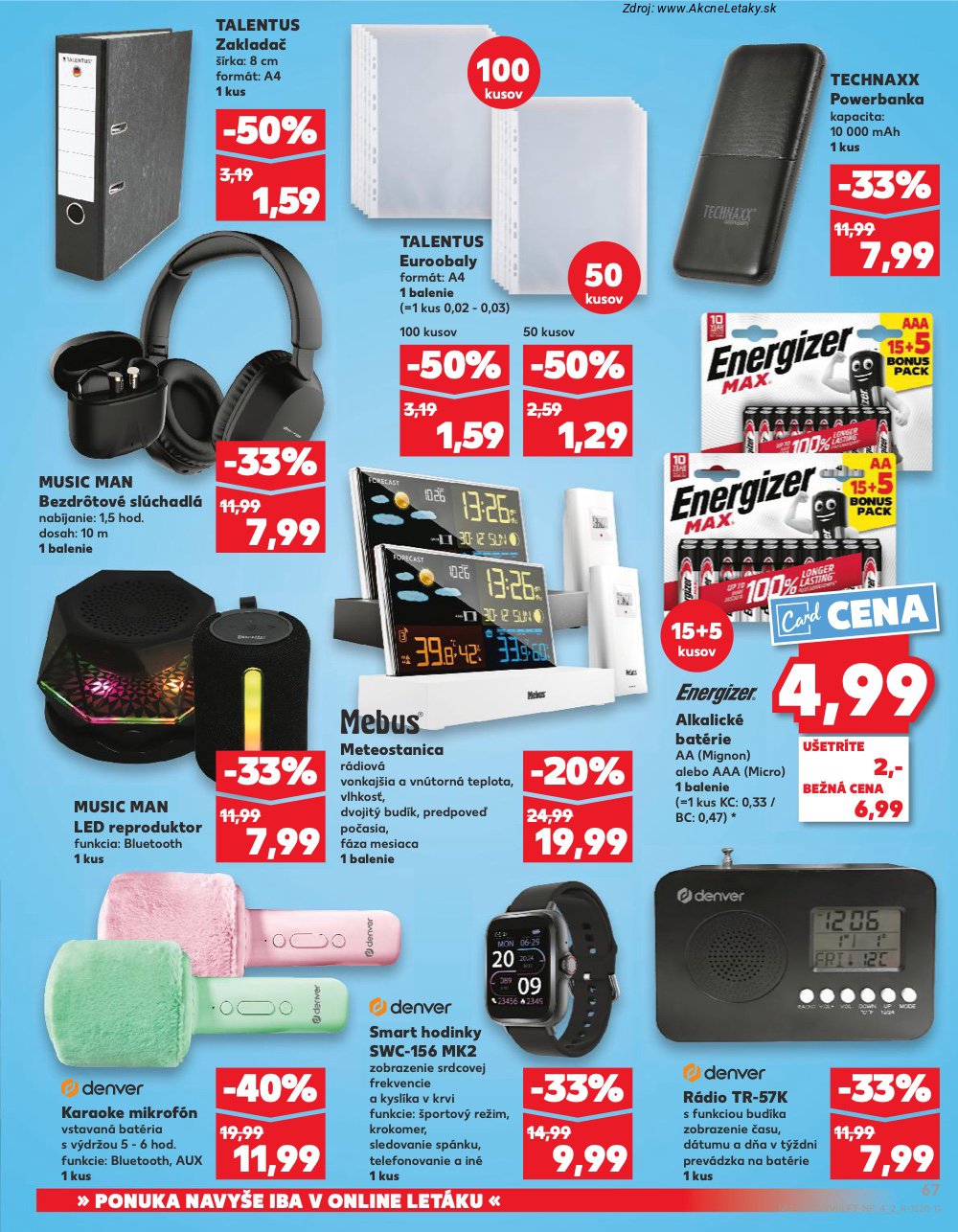 Leták Kaufland (16. 4. - 22. 4. 2026) - strana 67 z 76