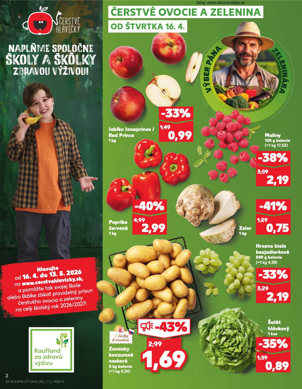 Leták Kaufland (16. 4. - 22. 4. 2026) - strana 2 z 76