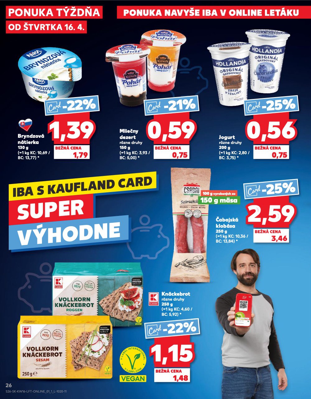 Leták Kaufland (16. 4. - 22. 4. 2026) - strana 26 z 76