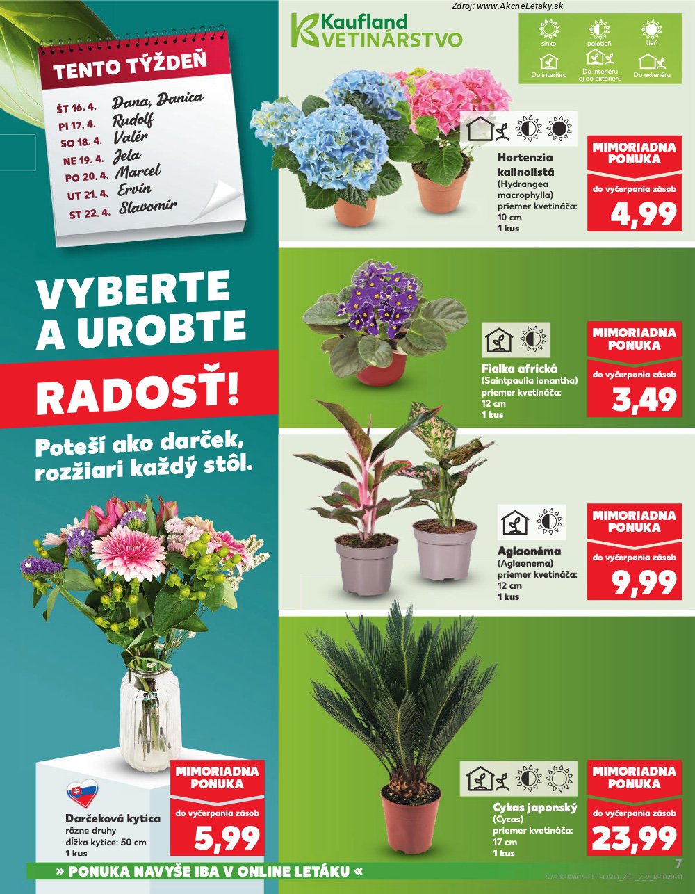 Leták Kaufland (16. 4. - 22. 4. 2026) - strana 7 z 76