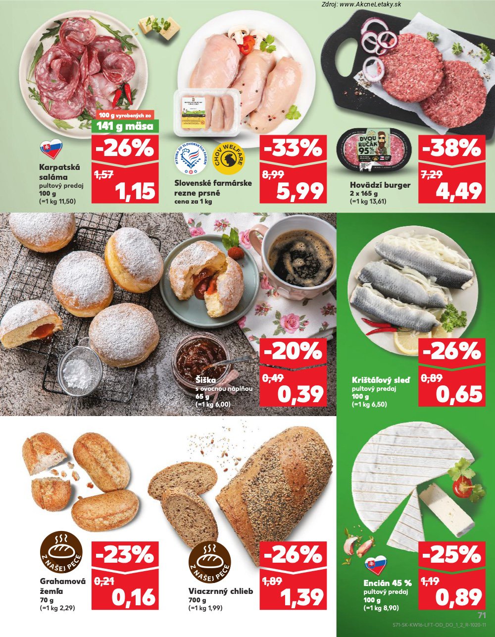 Leták Kaufland (16. 4. - 22. 4. 2026) - strana 71 z 76