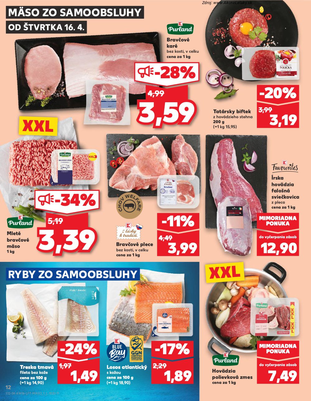 Leták Kaufland (16. 4. - 22. 4. 2026) - strana 12 z 76
