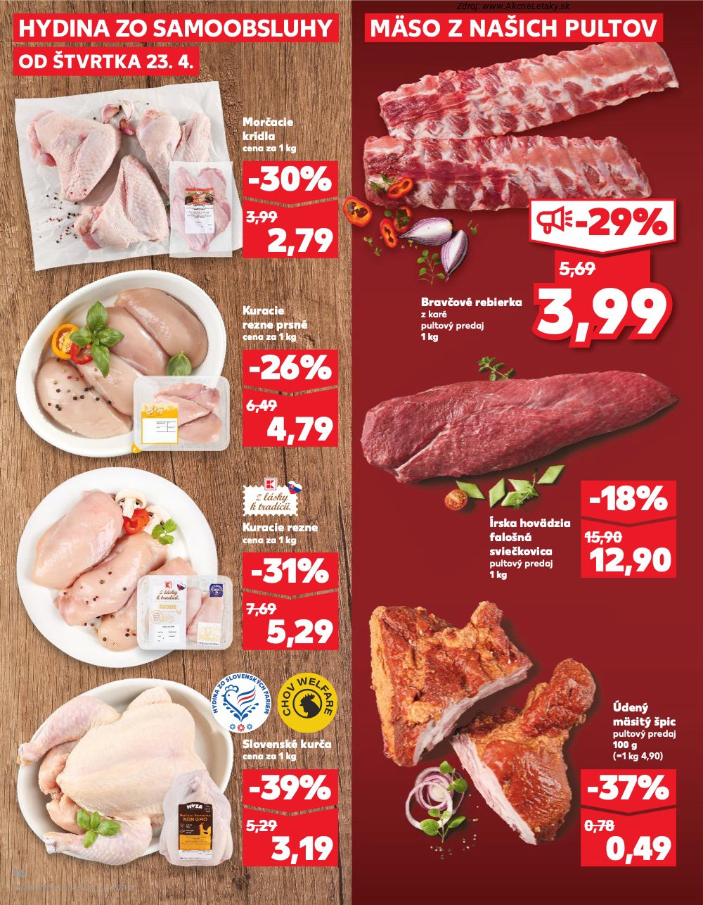 Leták Kaufland (23. 4. - 29. 4. 2026) - strana 14 z 76