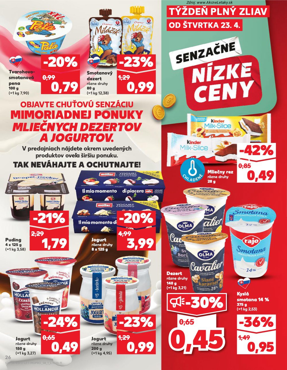 Leták Kaufland (23. 4. - 29. 4. 2026) - strana 26 z 76