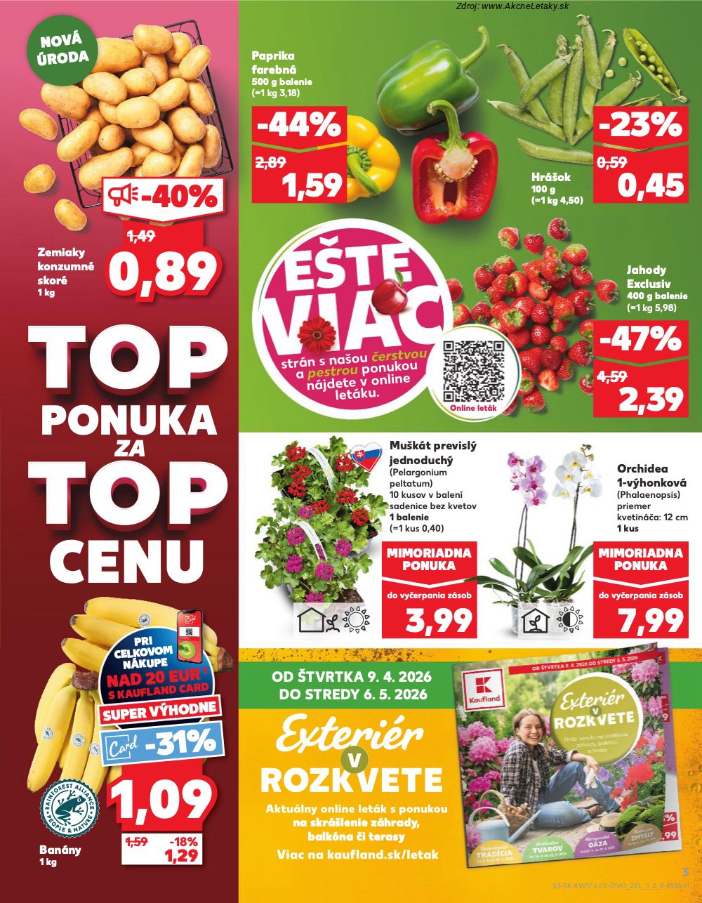 Leták Kaufland (23. 4. - 29. 4. 2026) - strana 3 z 76