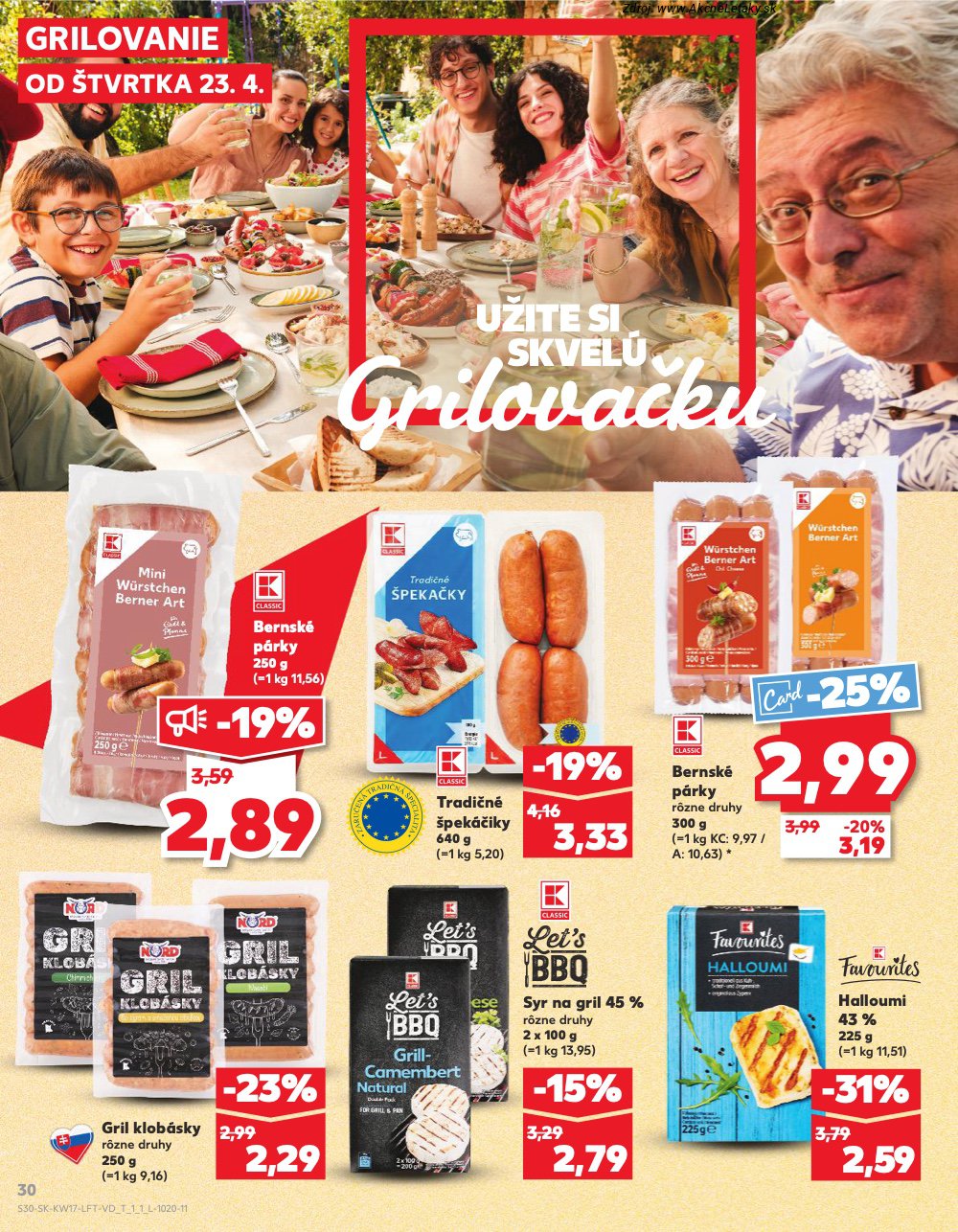 Leták Kaufland (23. 4. - 29. 4. 2026) - strana 30 z 76
