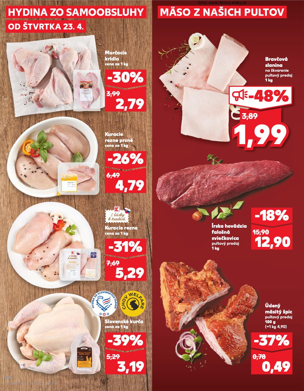 Leták Kaufland (23. 4. - 29. 4. 2026) - strana 14 z 76