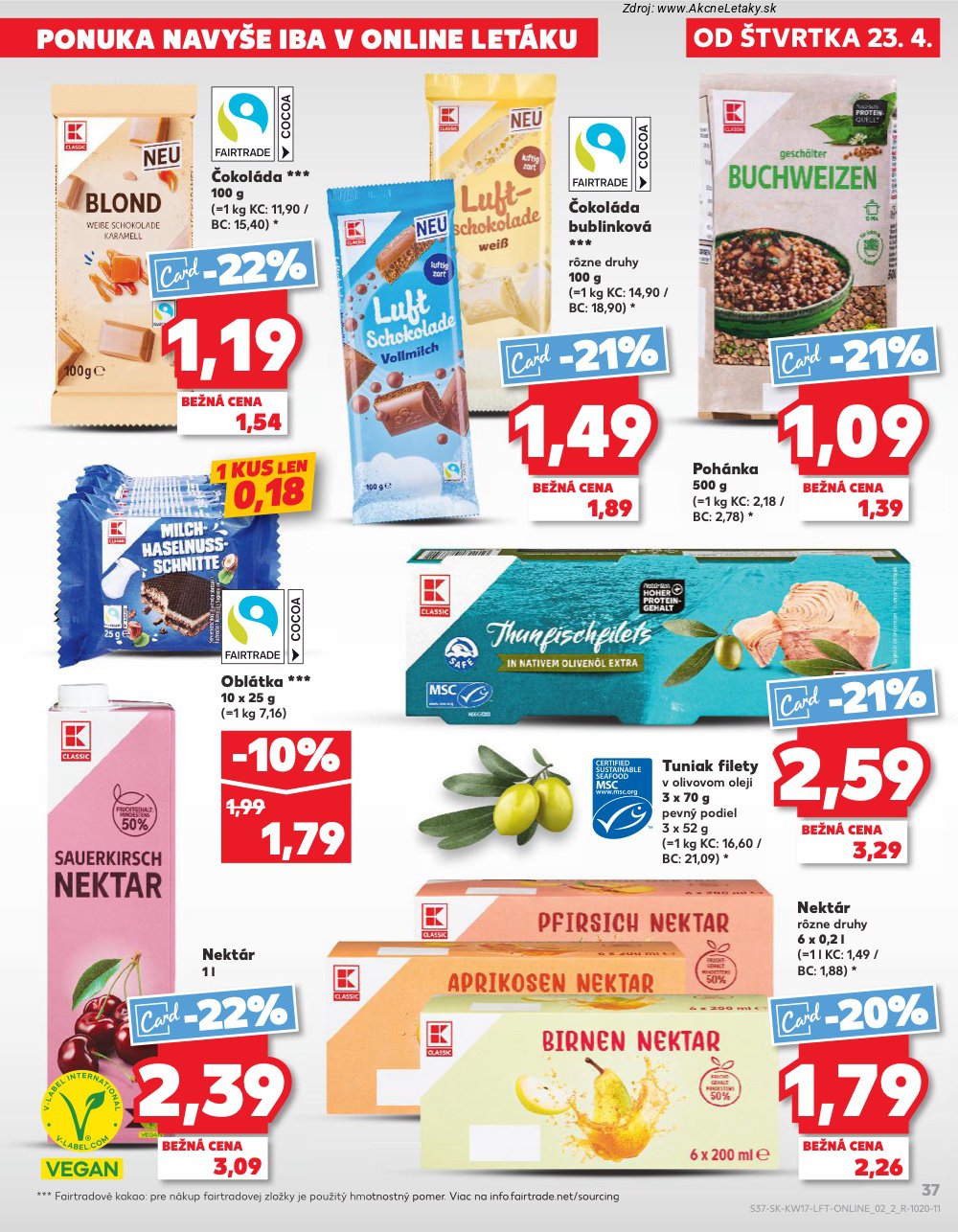 Leták Kaufland (23. 4. - 29. 4. 2026) - strana 37 z 76