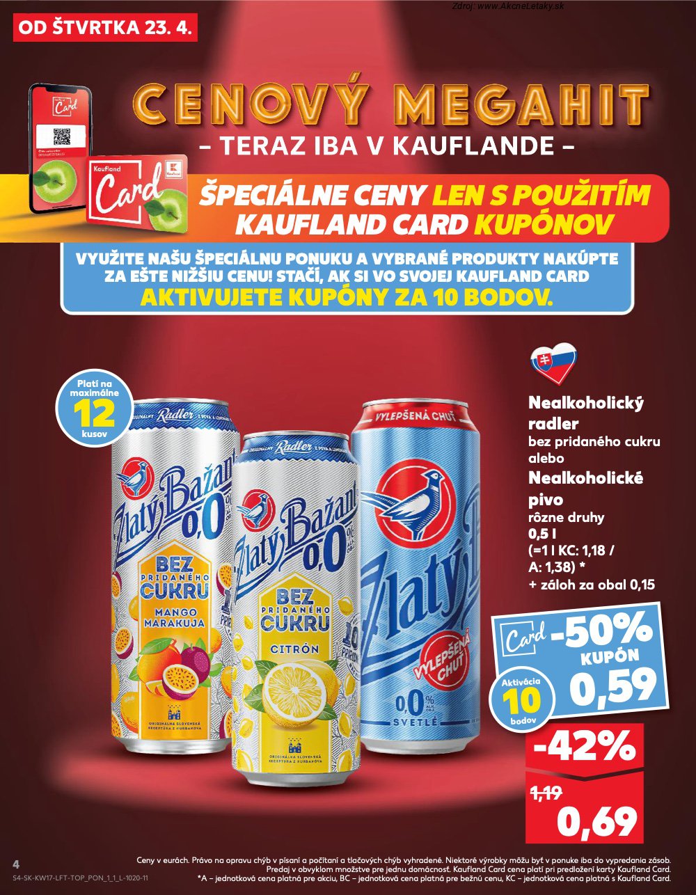 Leták Kaufland (23. 4. - 29. 4. 2026) - strana 4 z 76