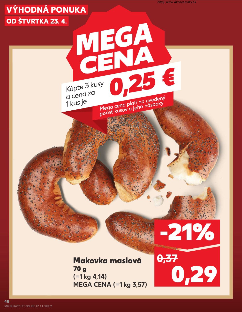 Leták Kaufland (23. 4. - 29. 4. 2026) - strana 48 z 76