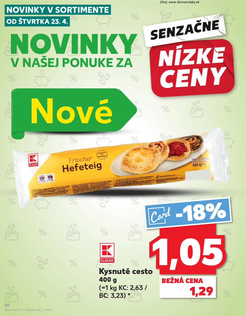 Leták Kaufland (23. 4. - 29. 4. 2026) - strana 50 z 76