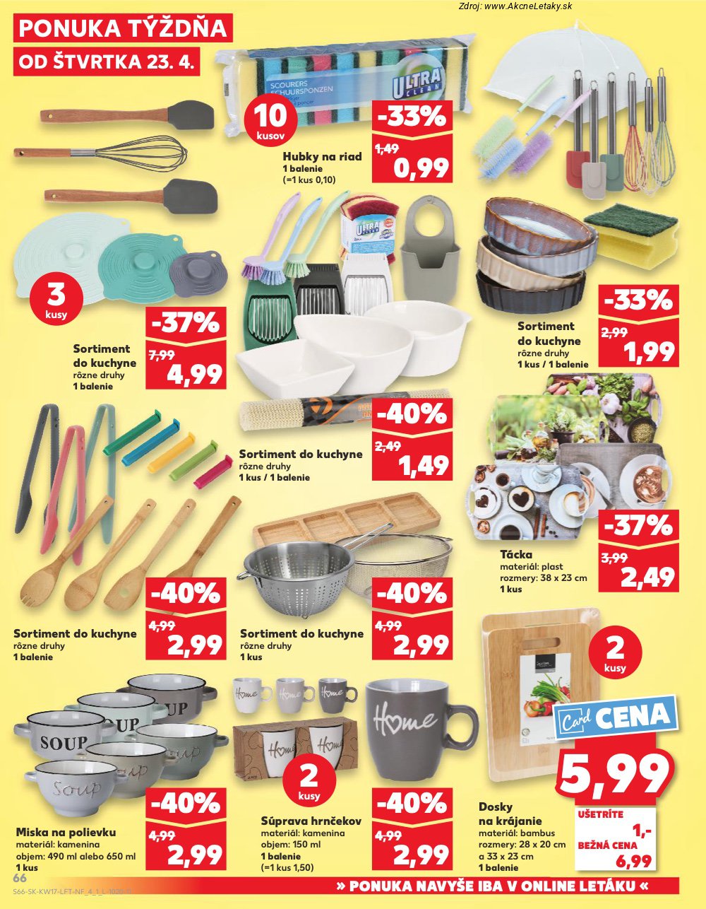 Leták Kaufland (23. 4. - 29. 4. 2026) - strana 66 z 76