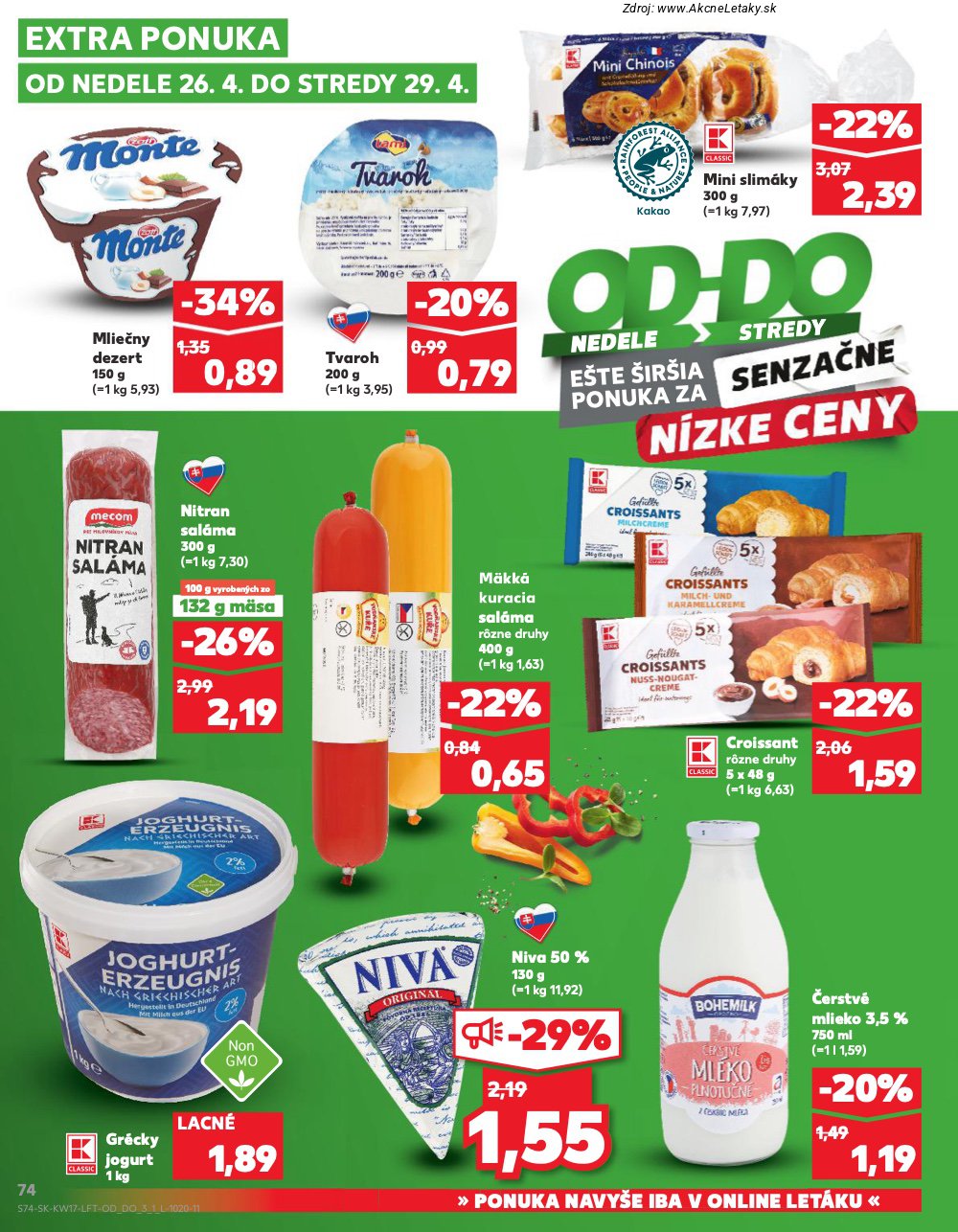 Leták Kaufland (23. 4. - 29. 4. 2026) - strana 74 z 76