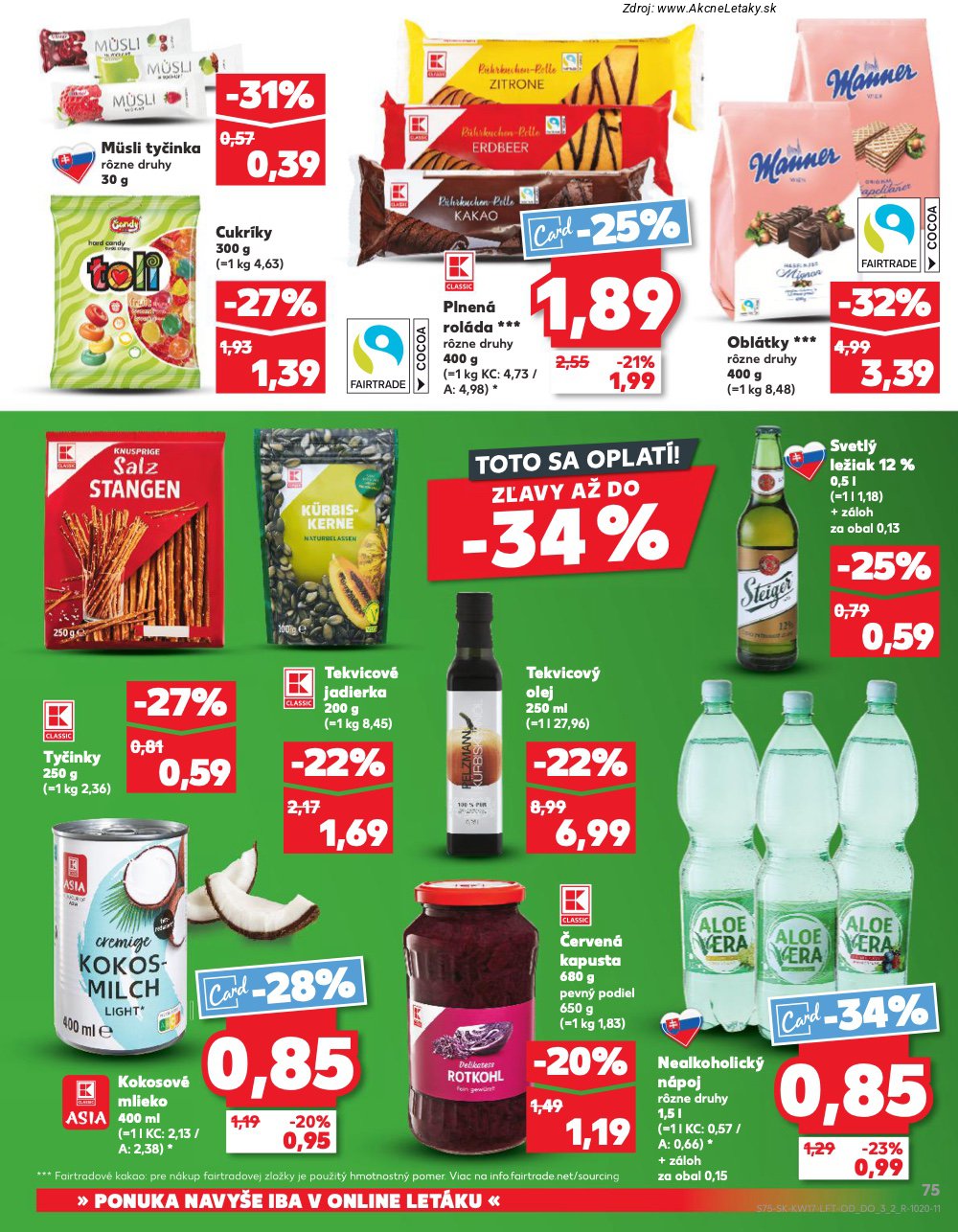 Leták Kaufland (23. 4. - 29. 4. 2026) - strana 75 z 76
