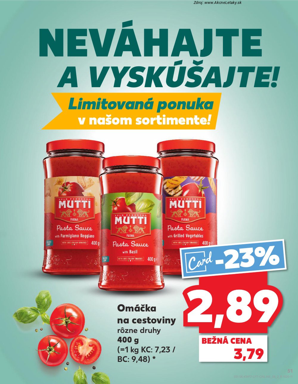 Leták Kaufland (23. 4. - 29. 4. 2026) - strana 51 z 76