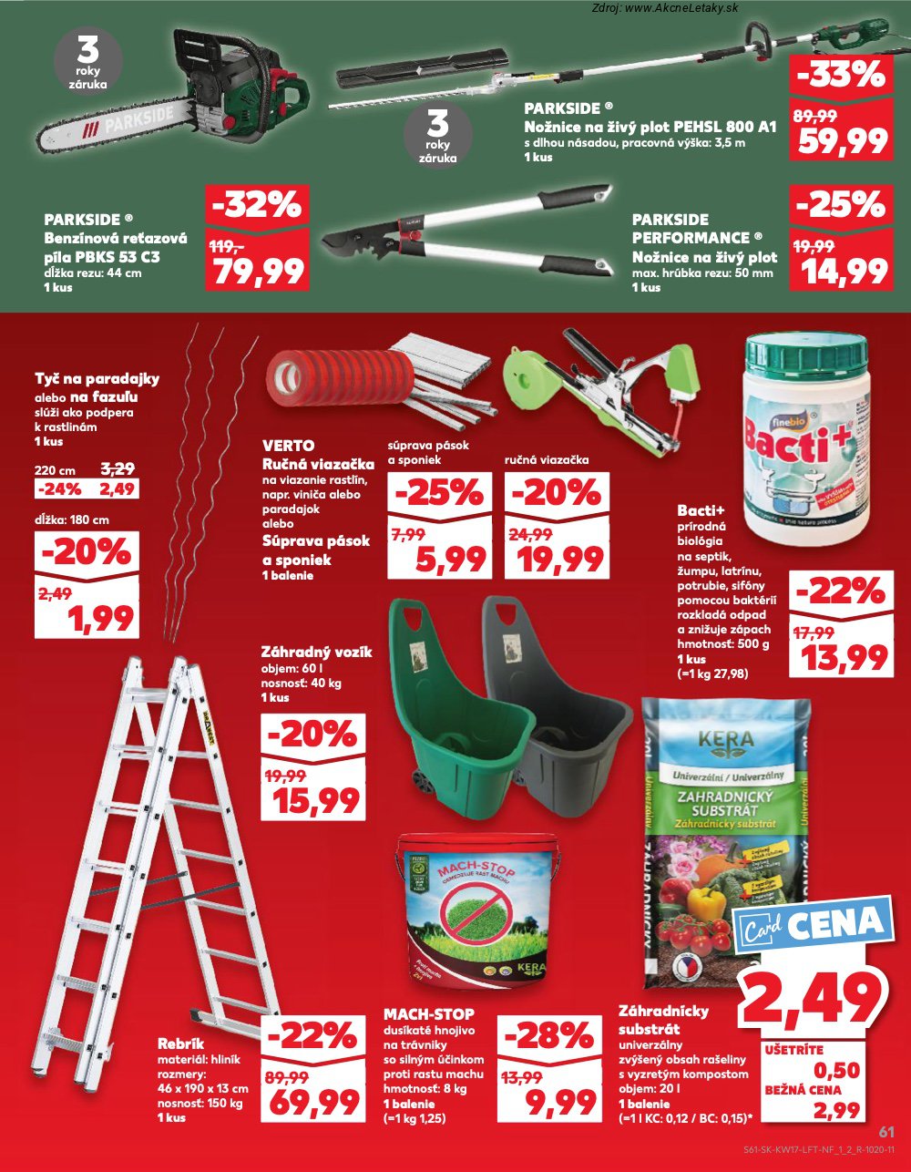 Leták Kaufland (23. 4. - 29. 4. 2026) - strana 61 z 76