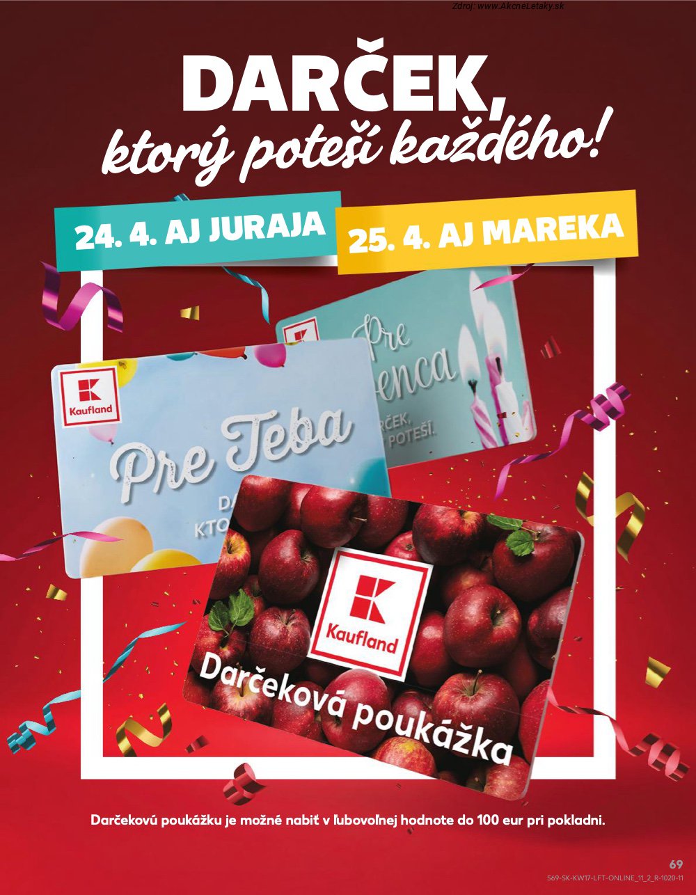 Leták Kaufland (23. 4. - 29. 4. 2026) - strana 69 z 76