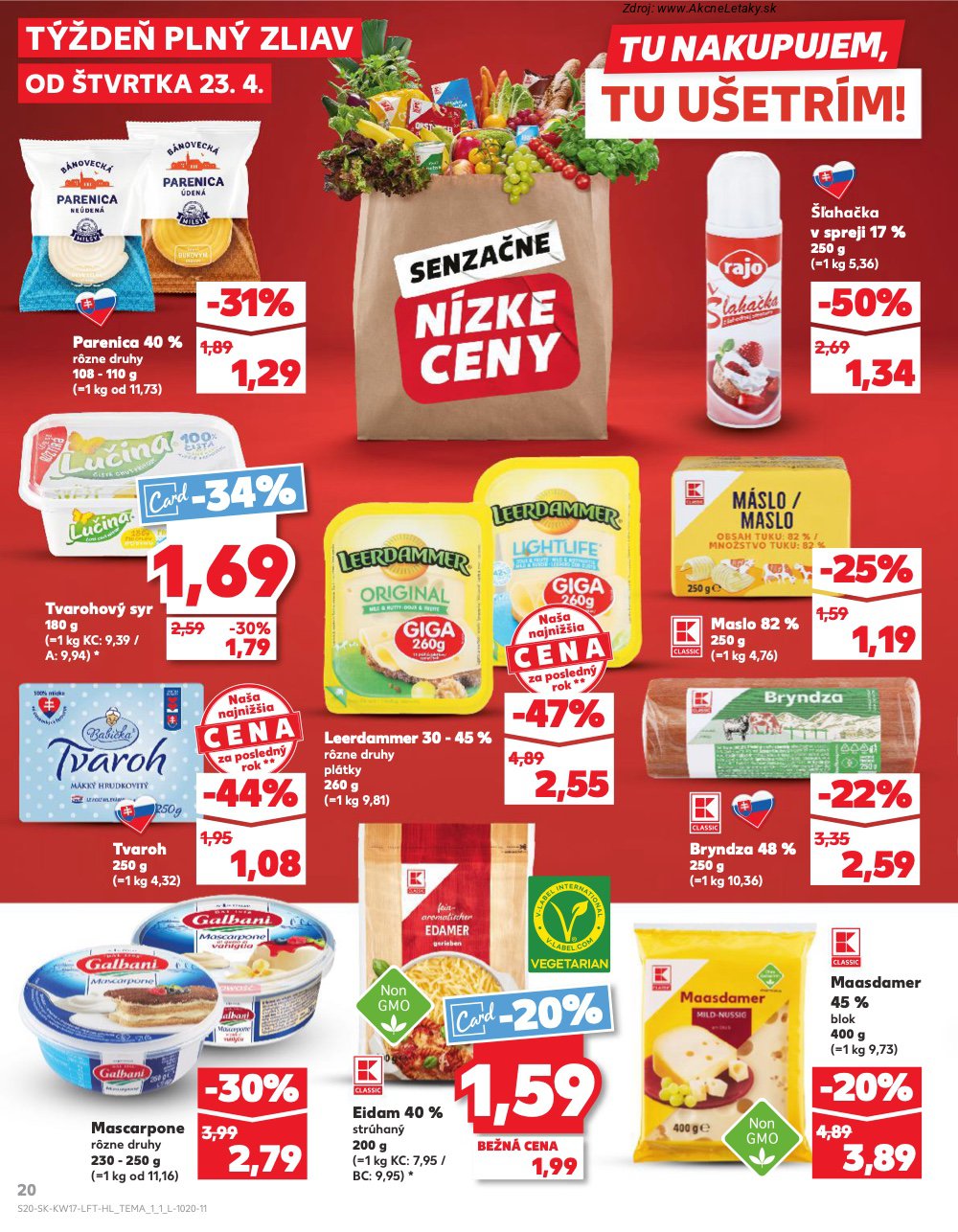 Leták Kaufland (23. 4. - 29. 4. 2026) - strana 20 z 76