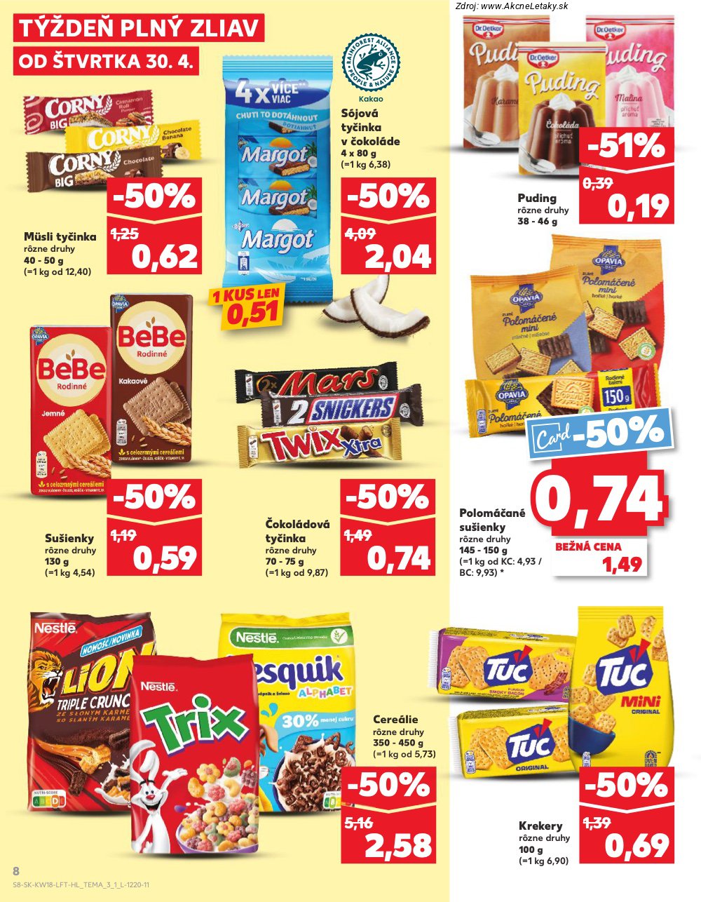 Leták Kaufland (30. 4. - 6. 5. 2026) - strana 8 z 72