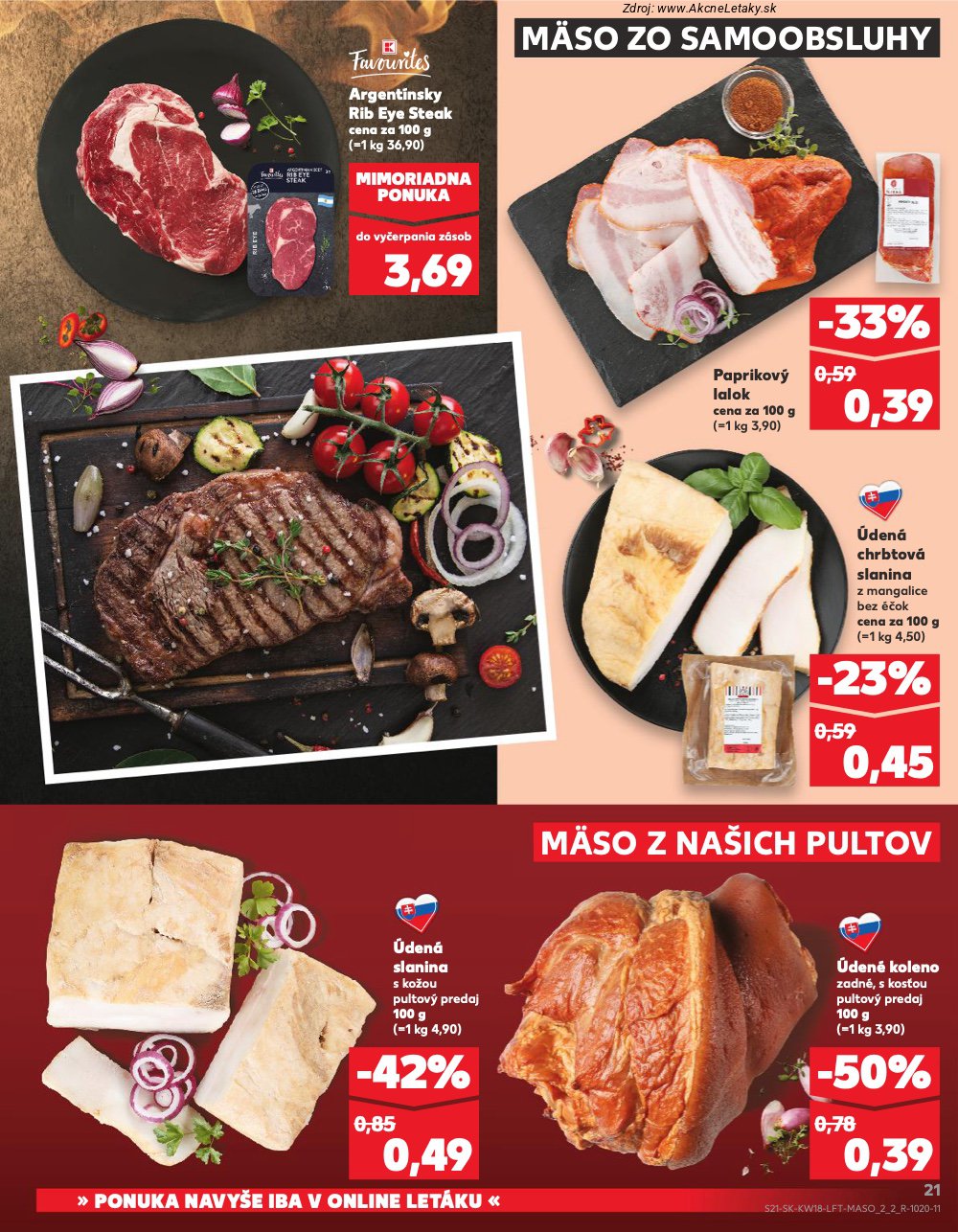 Leták Kaufland (30. 4. - 6. 5. 2026) - strana 21 z 72
