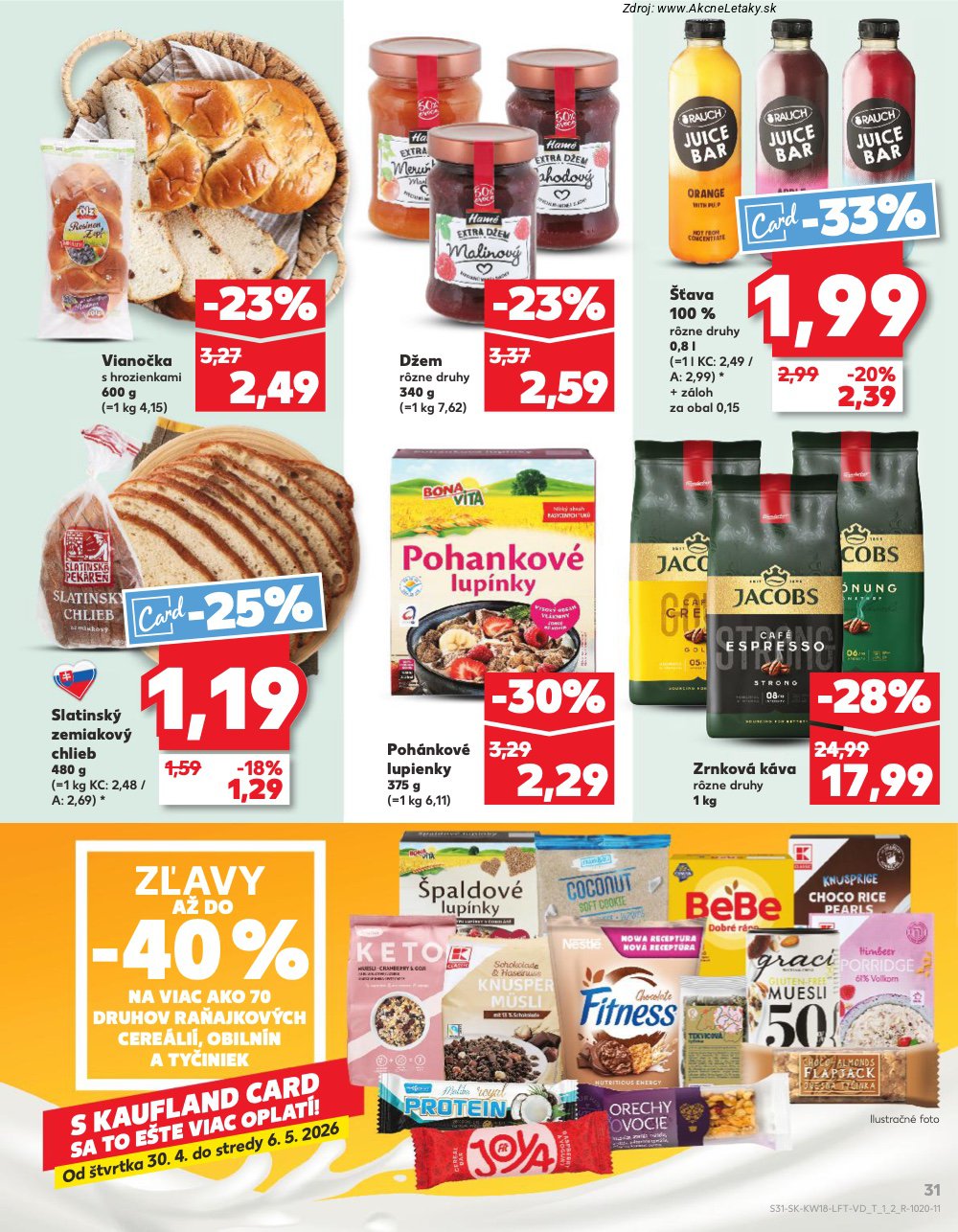 Leták Kaufland (30. 4. - 6. 5. 2026) - strana 31 z 72