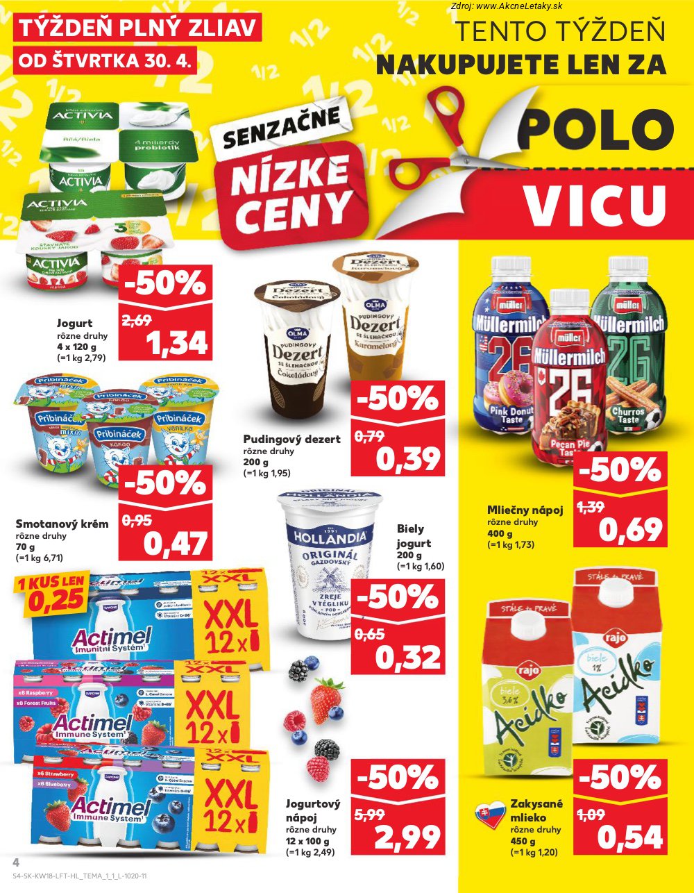 Leták Kaufland (30. 4. - 6. 5. 2026) - strana 4 z 72
