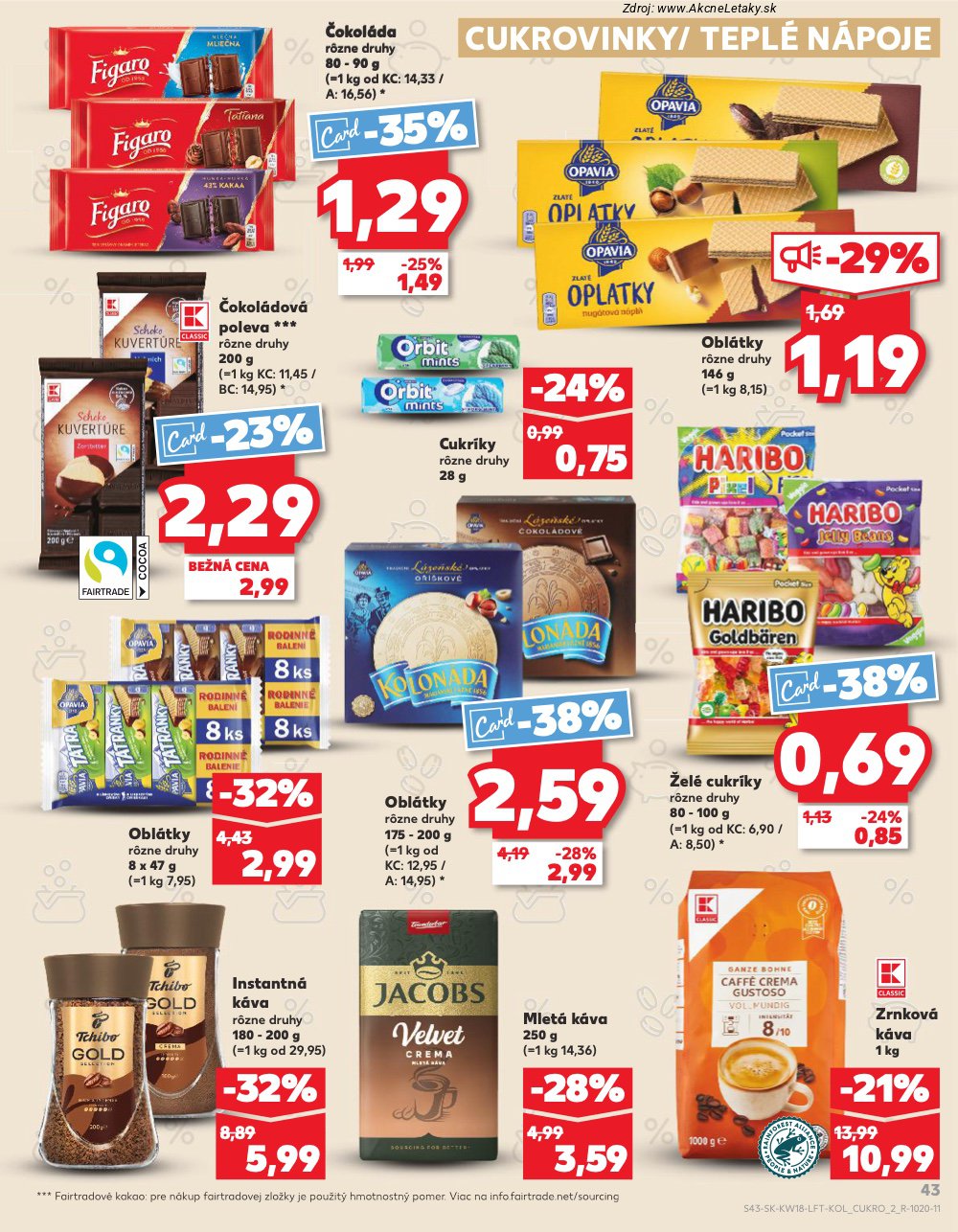 Leták Kaufland (30. 4. - 6. 5. 2026) - strana 43 z 72