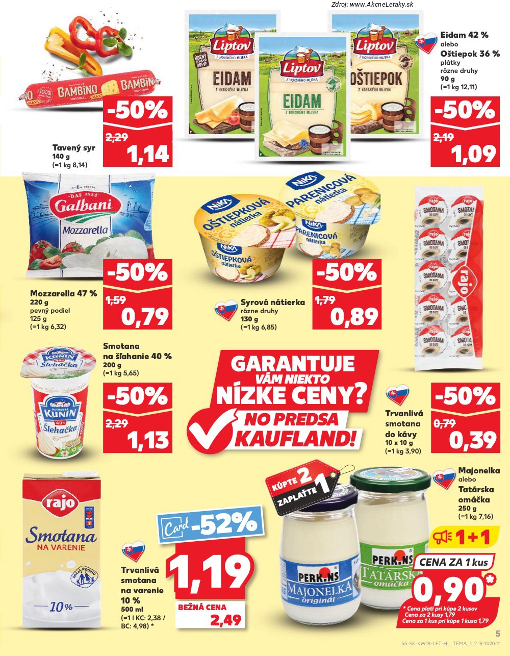 Leták Kaufland (30. 4. - 6. 5. 2026) - strana 5 z 72
