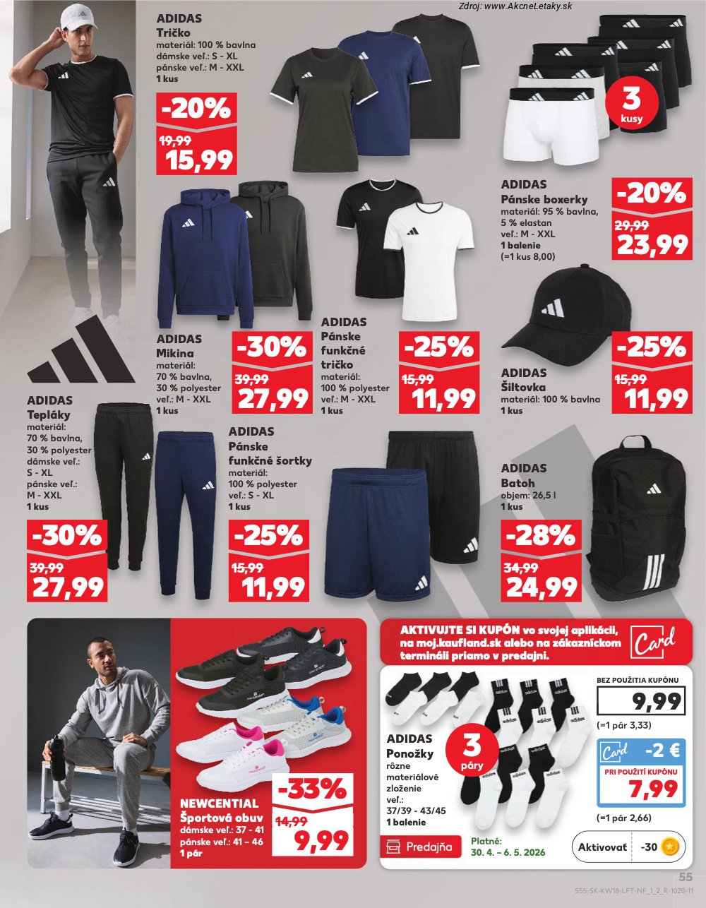 Leták Kaufland (30. 4. - 6. 5. 2026) - strana 55 z 72