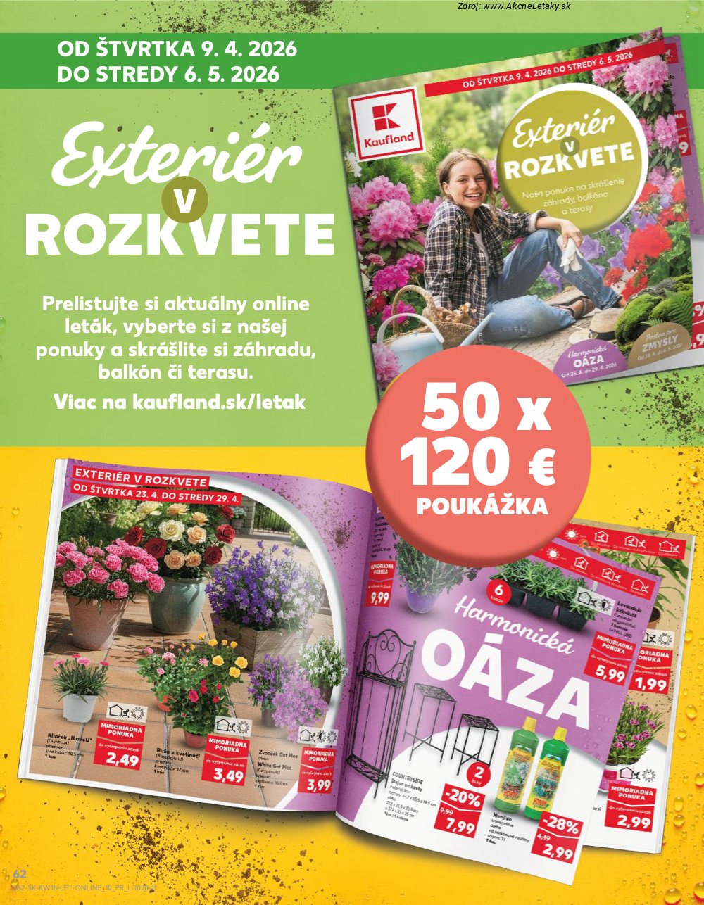 Leták Kaufland (30. 4. - 6. 5. 2026) - strana 62 z 72