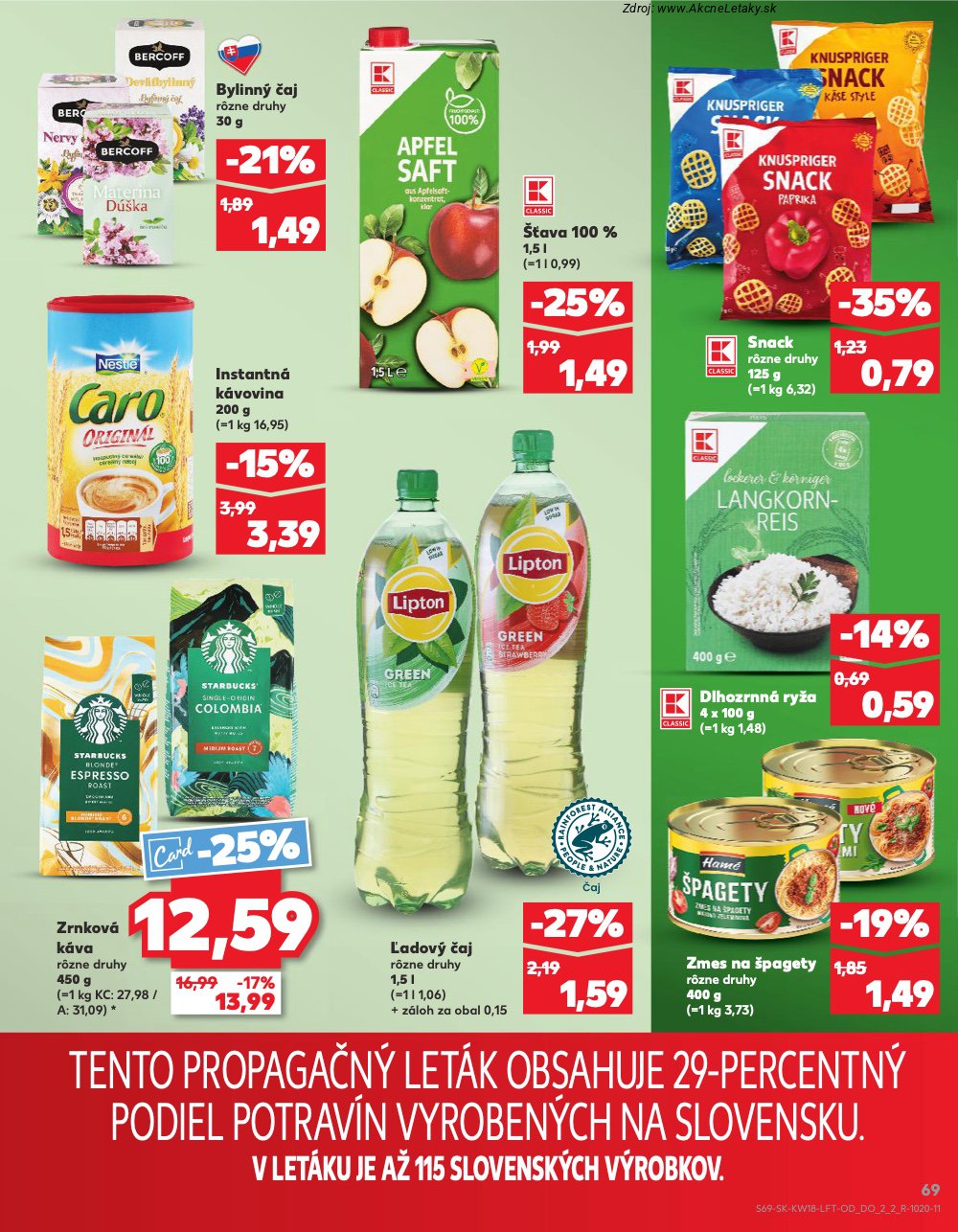 Leták Kaufland (30. 4. - 6. 5. 2026) - strana 69 z 72