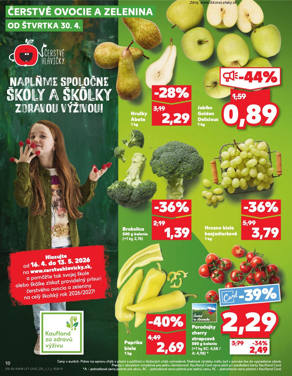 Leták Kaufland (30. 4. - 6. 5. 2026) - strana 10 z 72