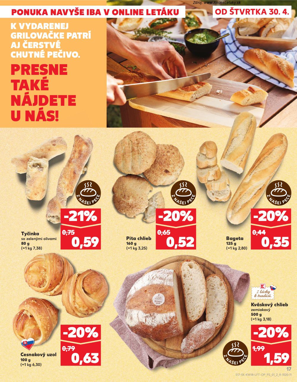 Leták Kaufland (30. 4. - 6. 5. 2026) - strana 17 z 72