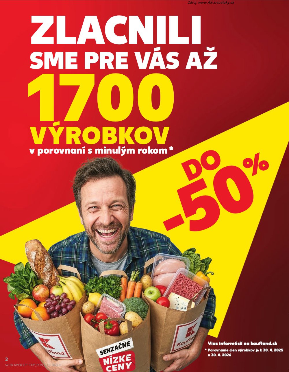 Leták Kaufland (30. 4. - 6. 5. 2026) - strana 2 z 72