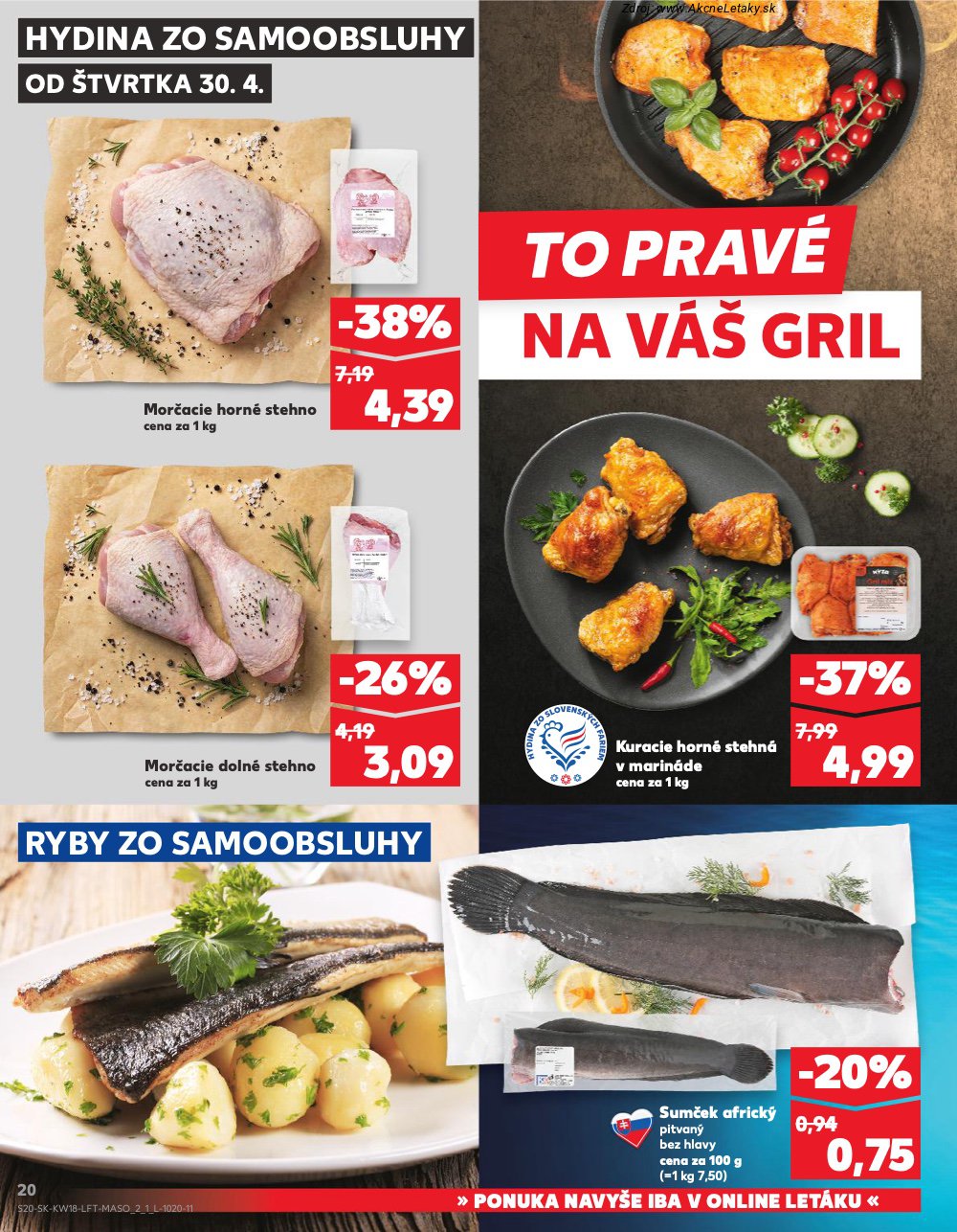 Leták Kaufland (30. 4. - 6. 5. 2026) - strana 20 z 72
