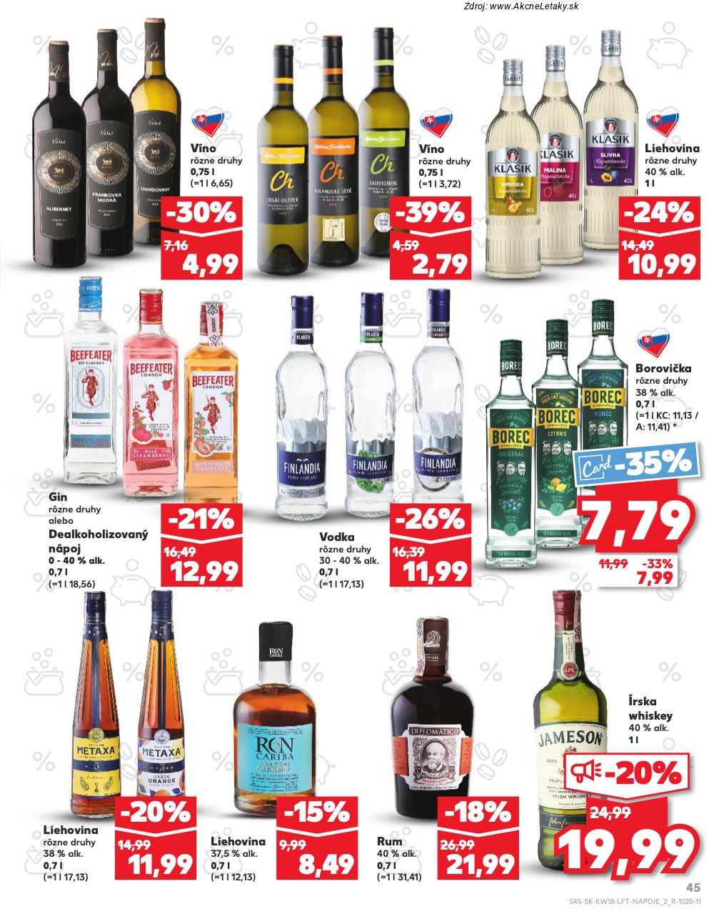 Leták Kaufland (30. 4. - 6. 5. 2026) - strana 45 z 72