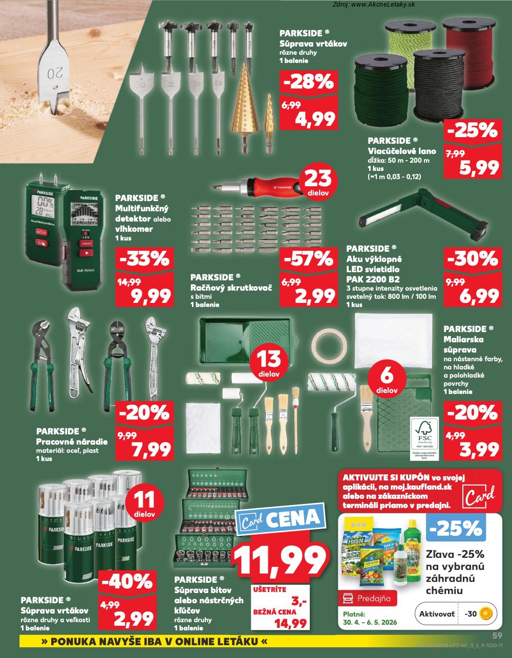 Leták Kaufland (30. 4. - 6. 5. 2026) - strana 59 z 72